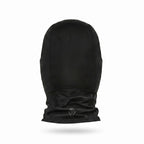 2WIN Smiley Ski Mask in black — back view with the 2WIN icon on the neck